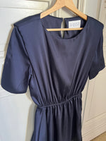 Charger l'image dans la galerie, Claudie Pierlot - Robe Claudie Pierlot satin bleu nuit
