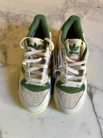 Charger l&#39;image dans la galerie, Adidas - Baskets Rivalry 86 beige et verte
