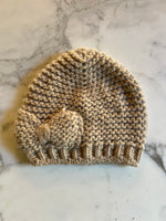 Charger l&#39;image dans la galerie, Sandro - Bonnet en laine beige
