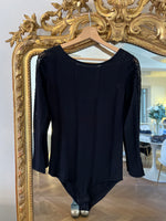 Charger l&#39;image dans la galerie, Sézane - Body noire en laine
