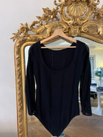 Charger l&#39;image dans la galerie, Sézane - Body noire en laine
