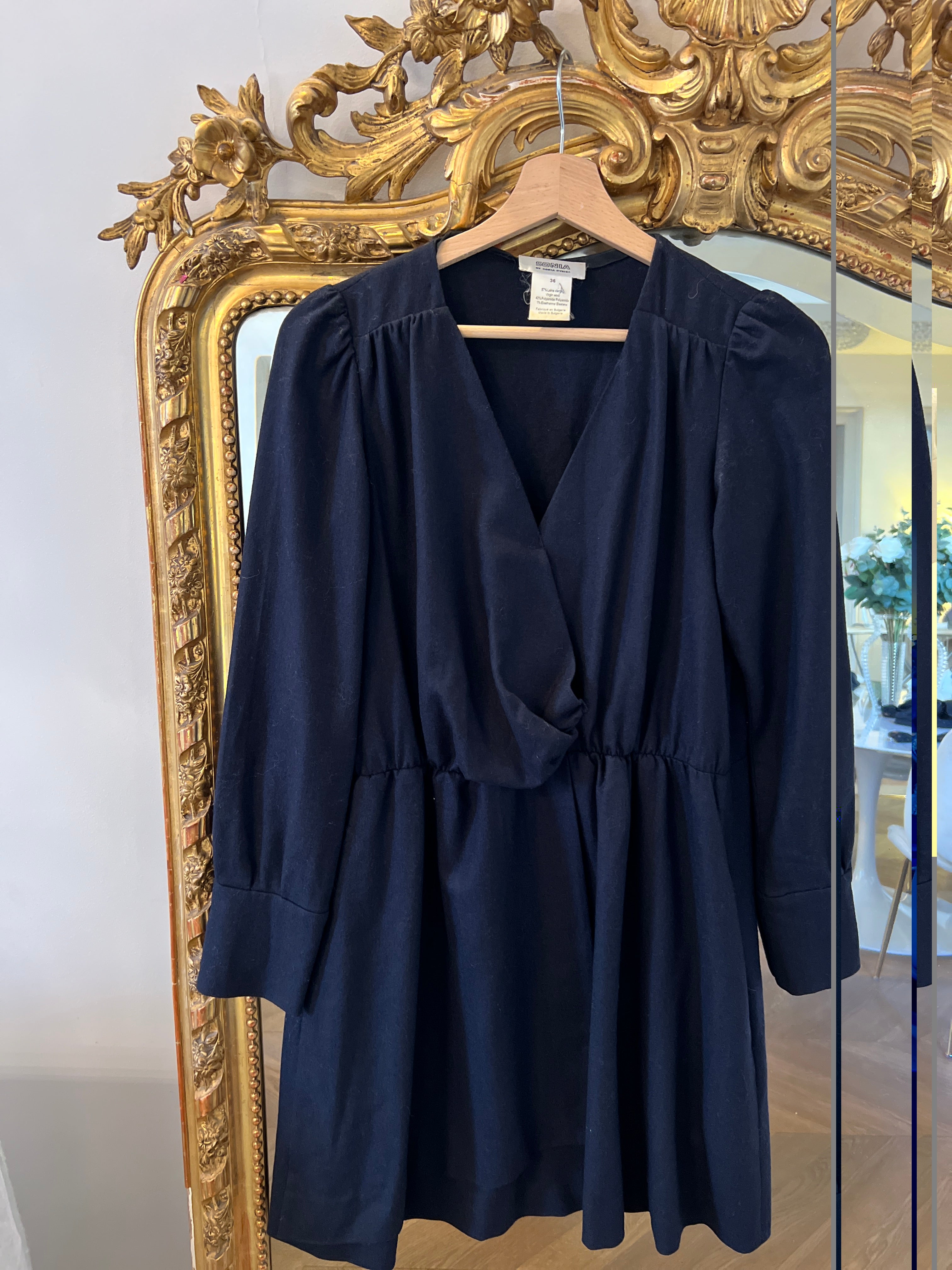 Sonia Rykiel - Robe en laine noire
