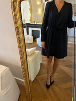 Charger l&#39;image dans la galerie, Sonia Rykiel - Robe en laine noire
