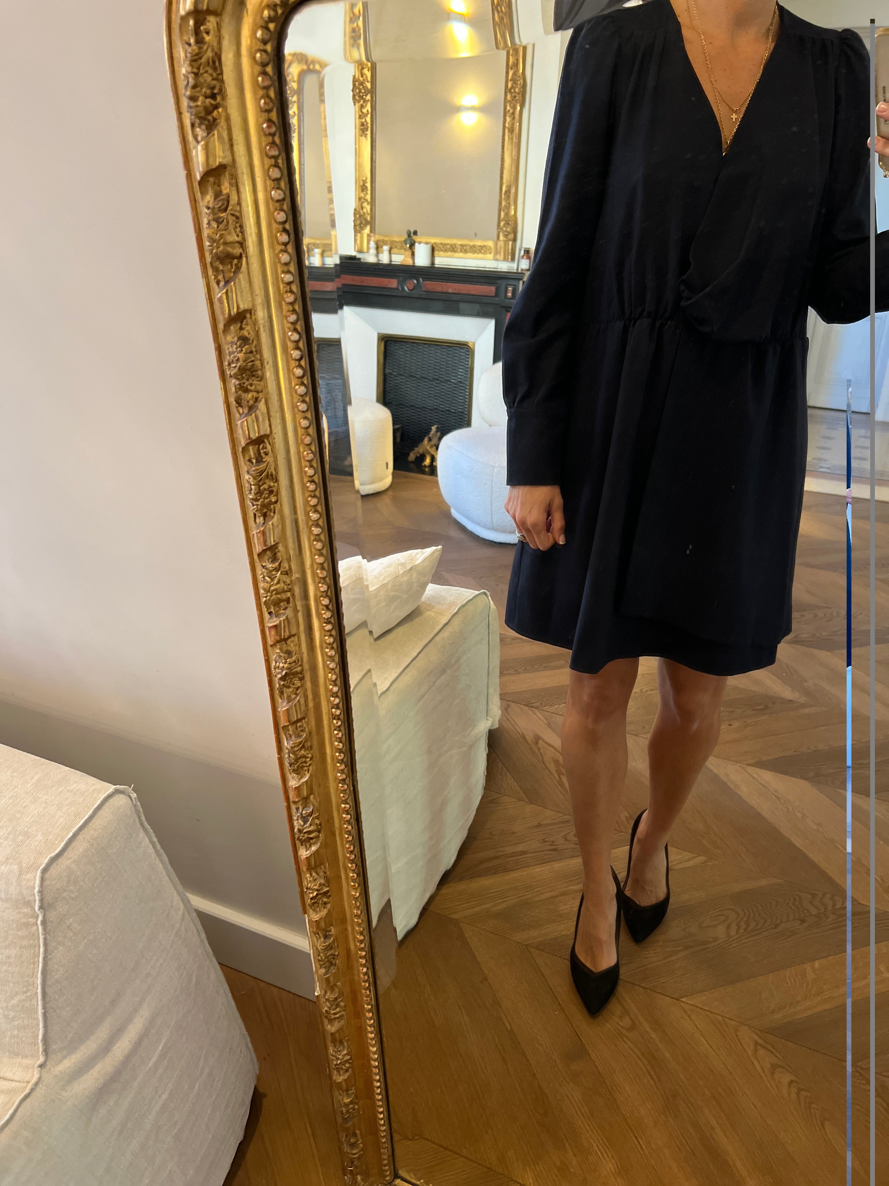 Sonia Rykiel - Robe en laine noire