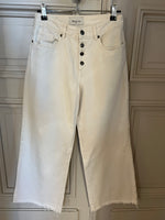 Charger l'image dans la galerie, Berenice - Jean blanc court évasé
