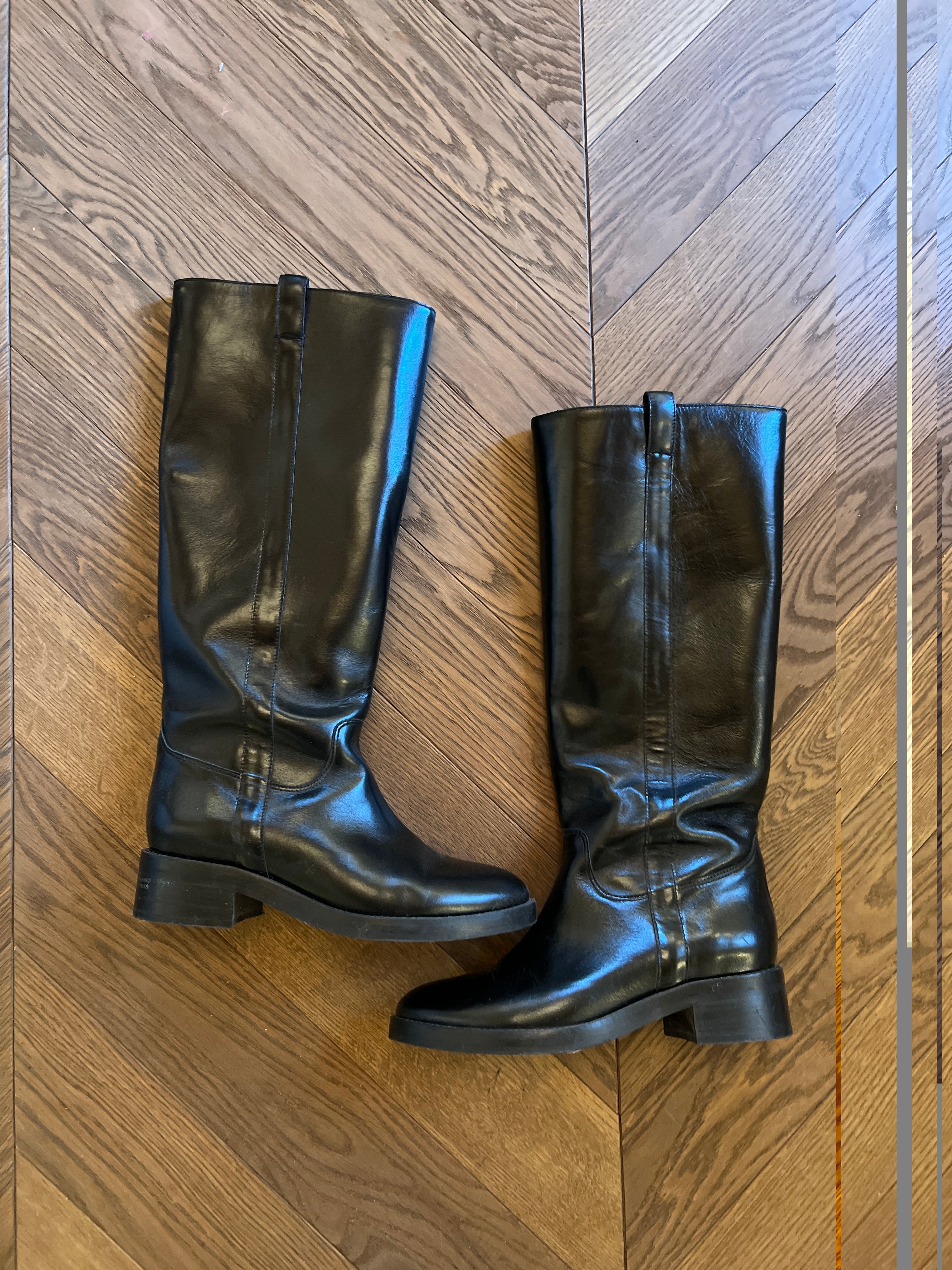 Sézane - Bottes Low Bridget noires