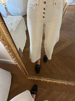 Charger l'image dans la galerie, Berenice - Jean blanc court évasé
