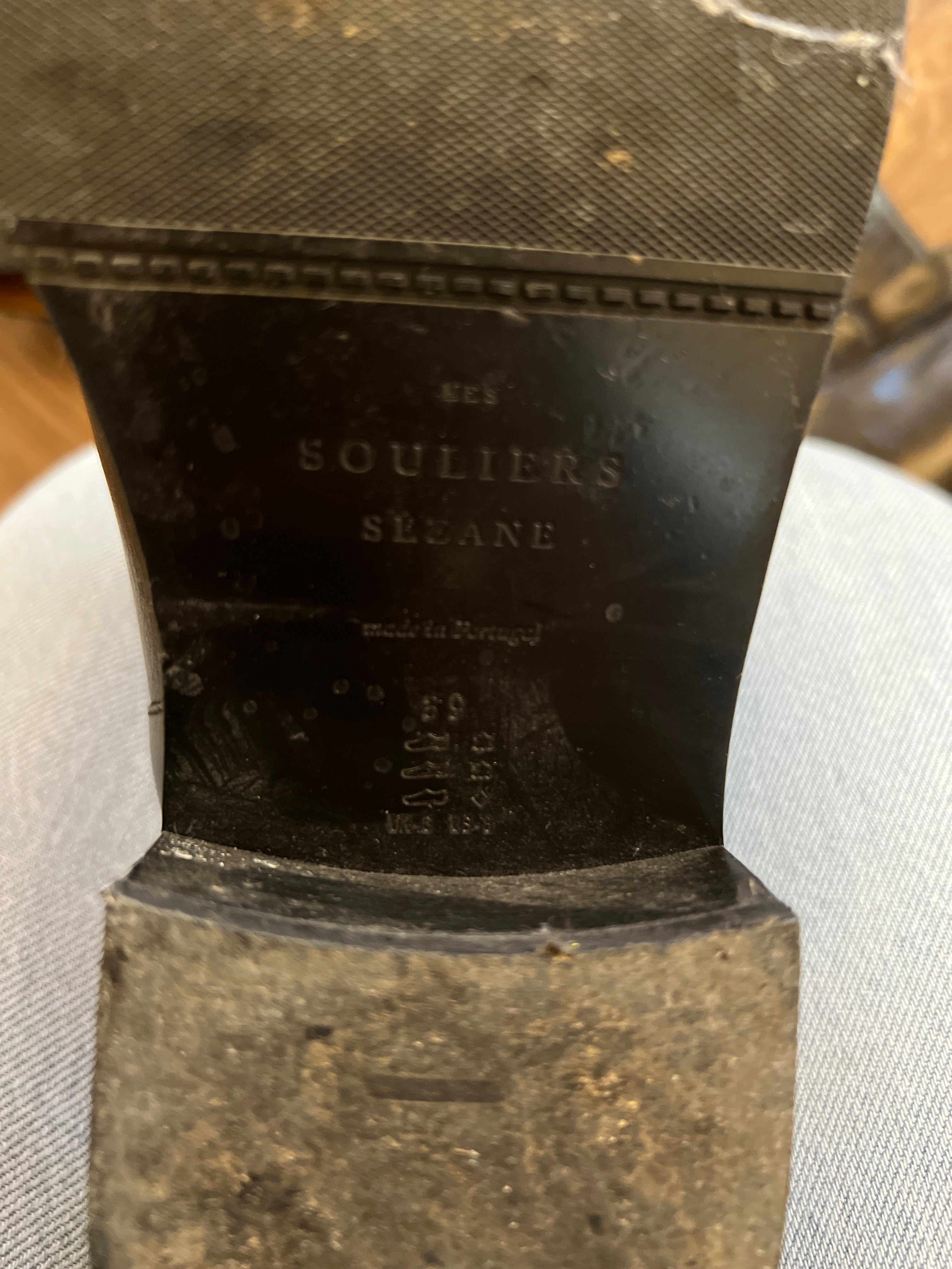 Sézane - Bottes Low Bridget noires