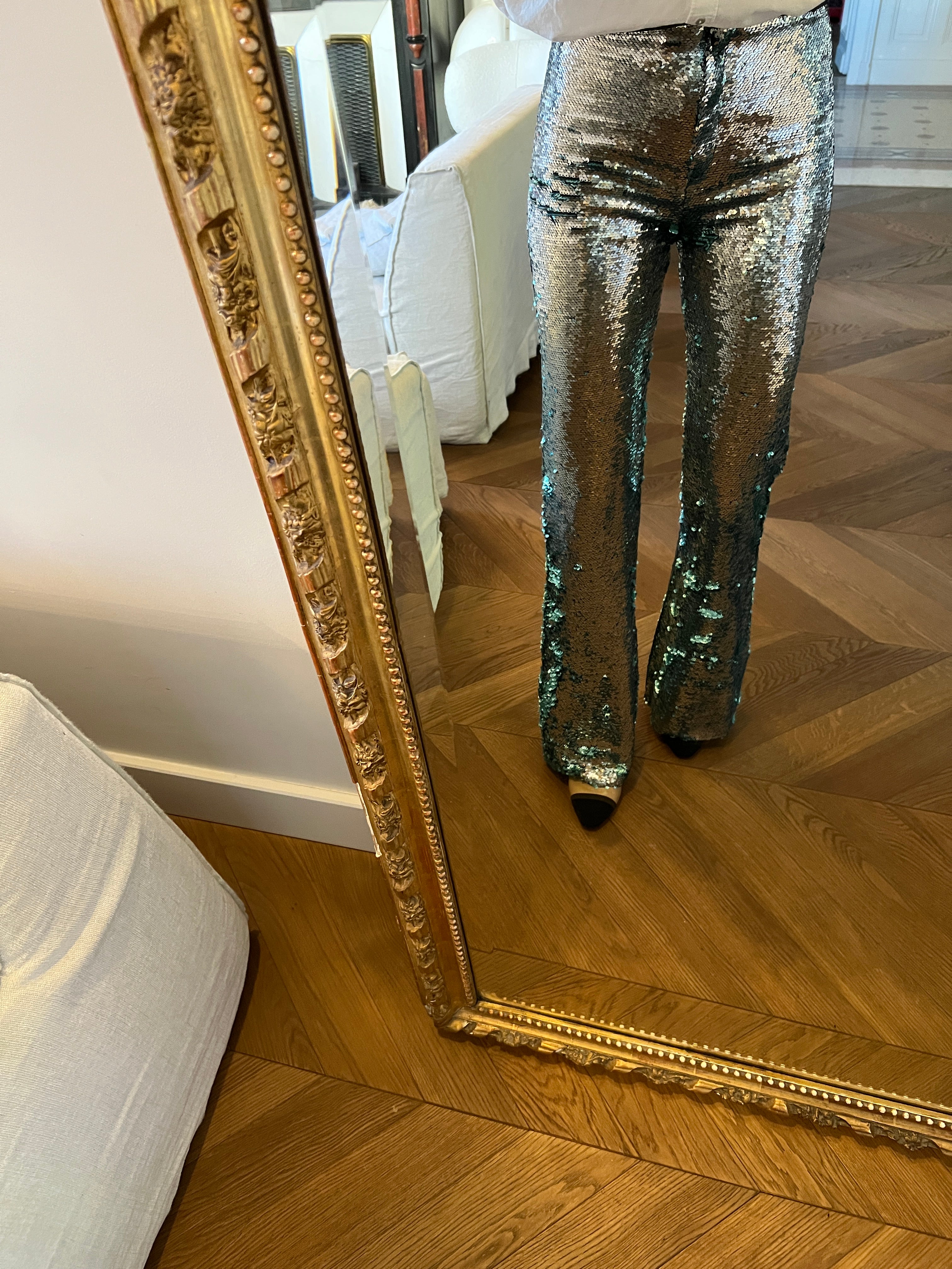 Pantalon à paillettes Oud Paris