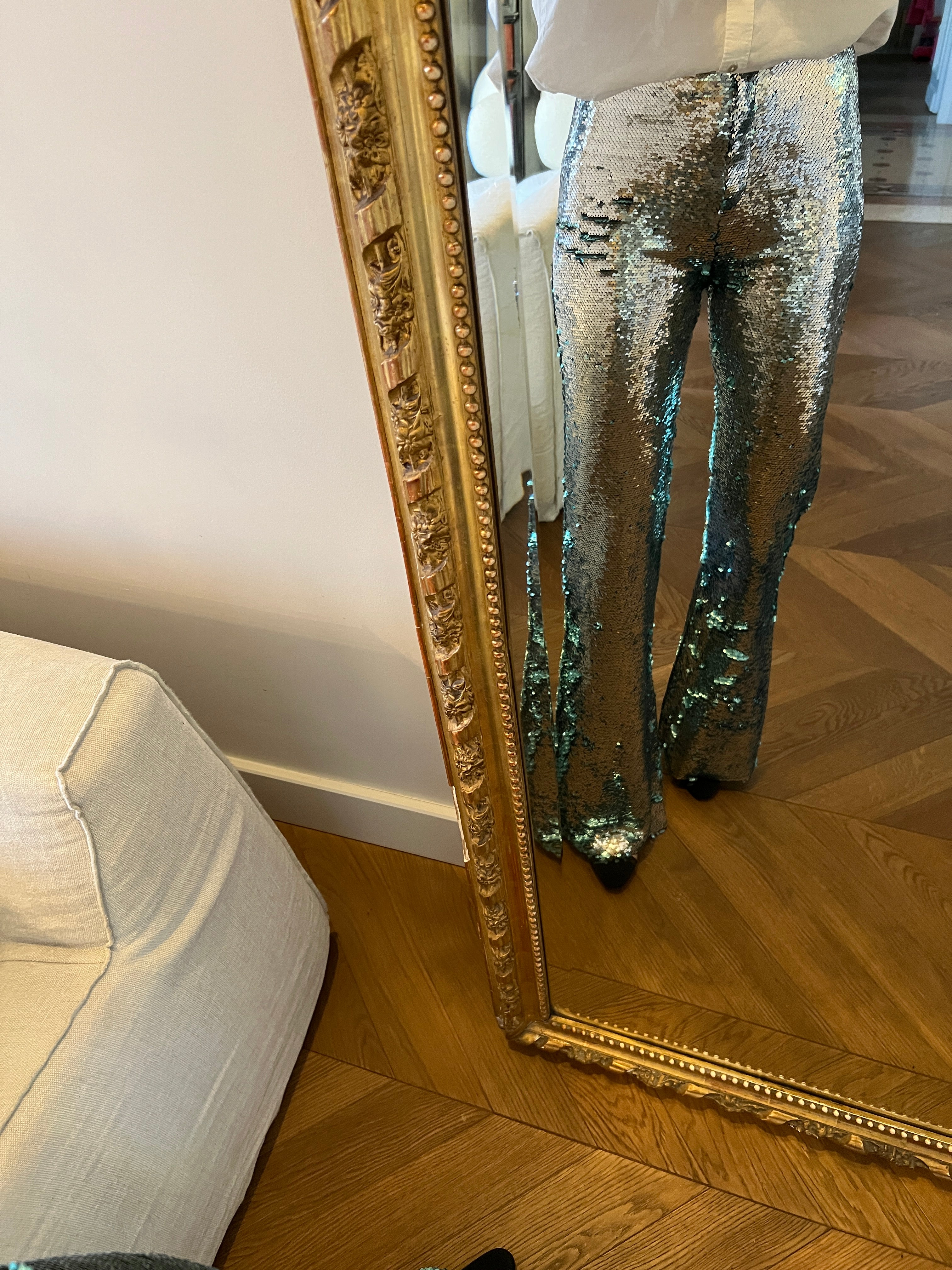 Pantalon à paillettes Oud Paris