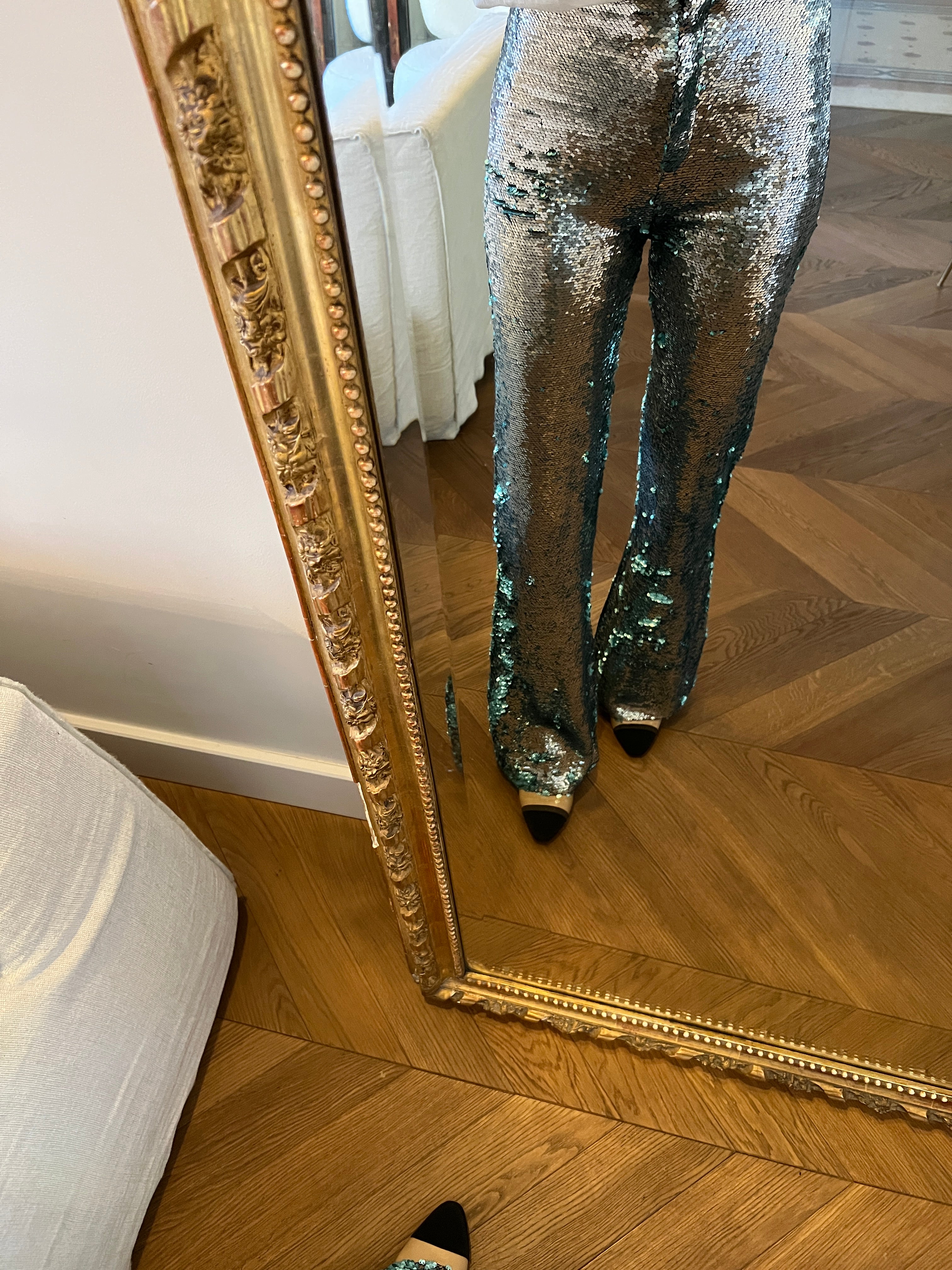 Pantalon à paillettes Oud Paris