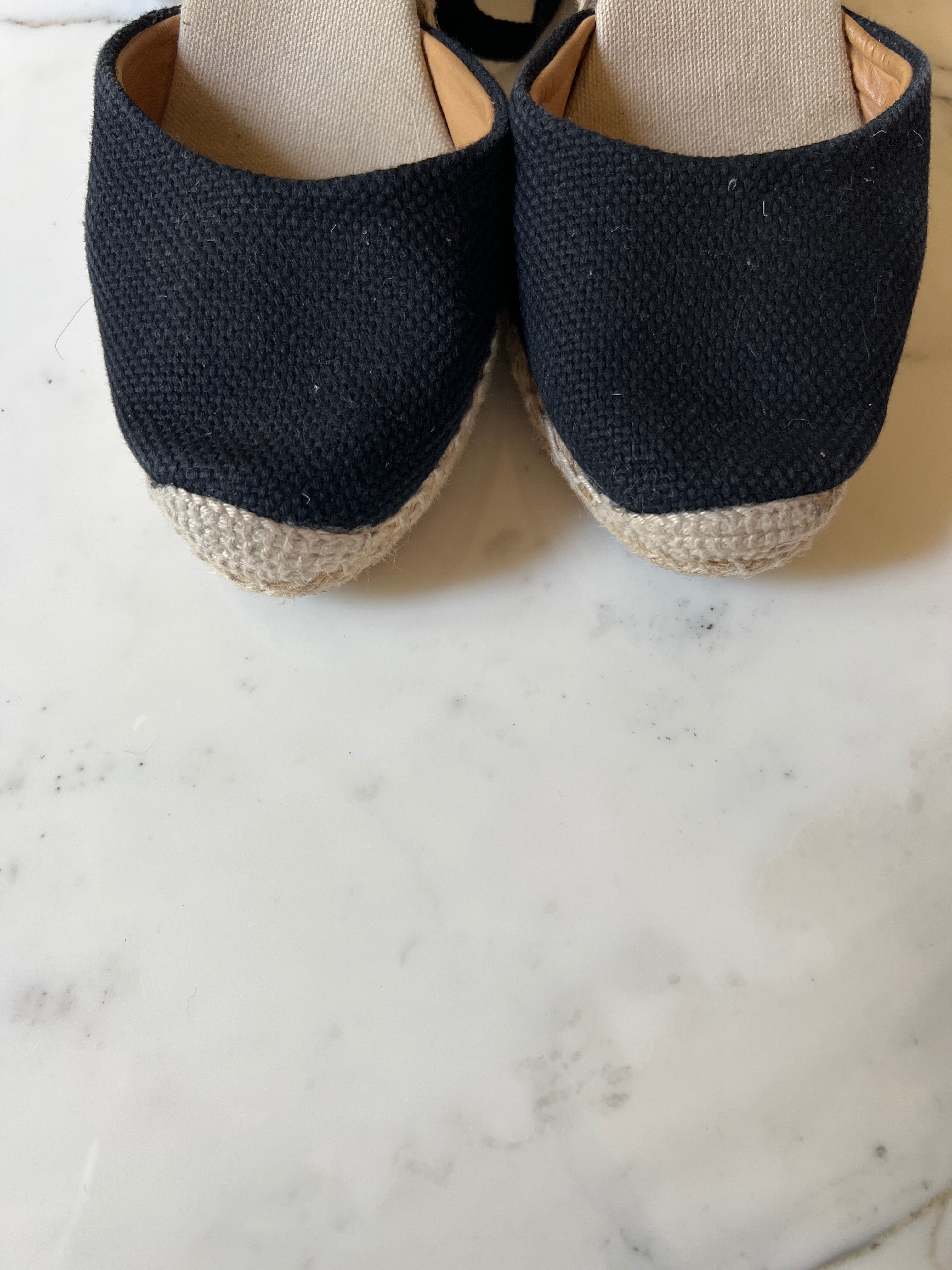 Espadrilles Sézane noir en tissu