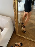 Charger l&#39;image dans la galerie, Short noir Claudie Pierlot noeud sur le côté
