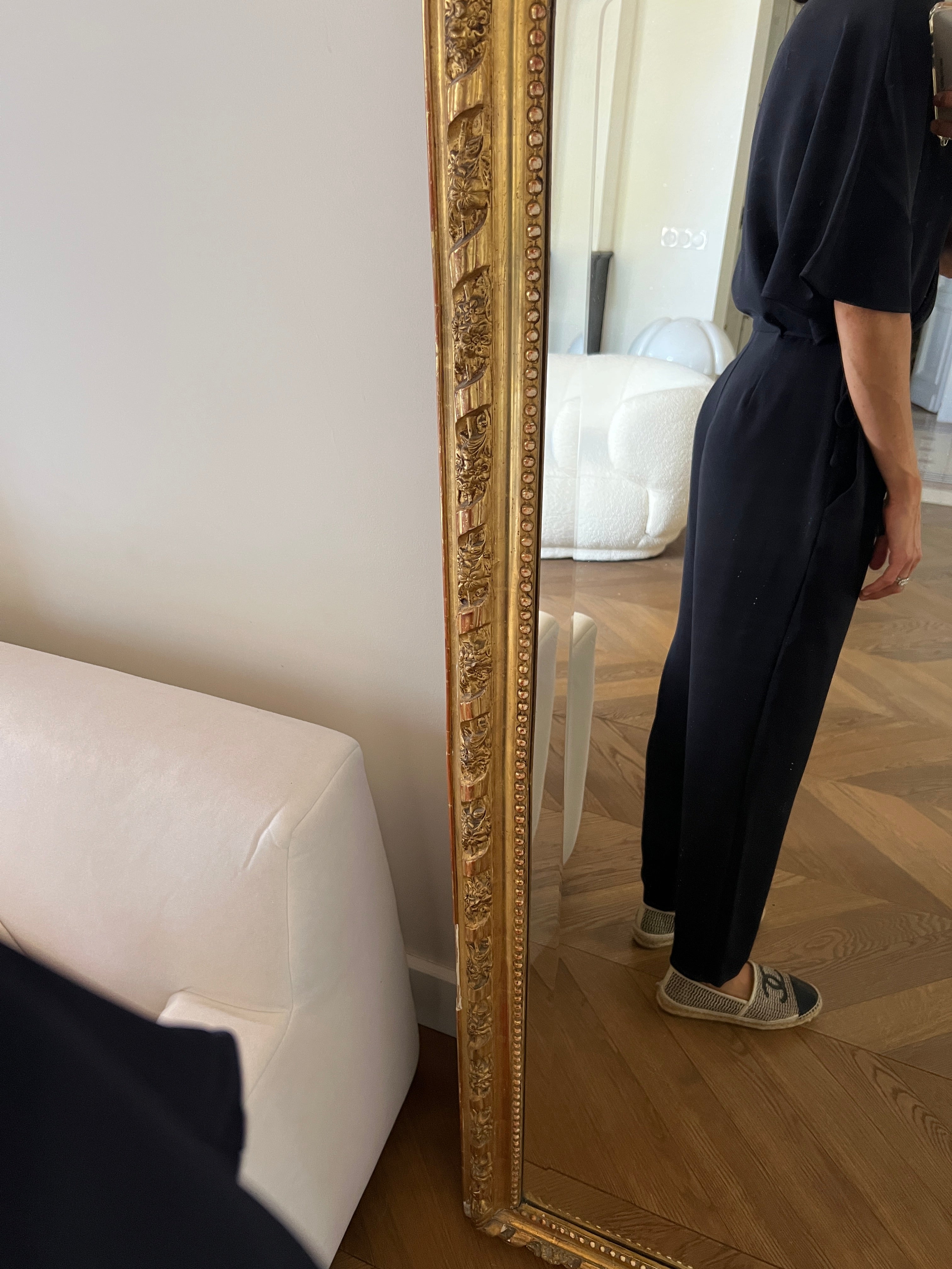 Combinaison pant Mango bleu marine