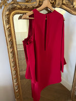 Charger l'image dans la galerie, Iro - Robe rouge bordeaux épaules dénudées
