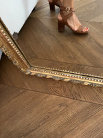 Charger l&#39;image dans la galerie, Sandales à talons Sézane camel à clous
