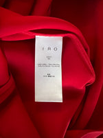 Charger l'image dans la galerie, Iro - Robe rouge bordeaux épaules dénudées
