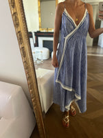 Charger l&#39;image dans la galerie, Robe Tommy Hilfiger à rayures et bretelles
