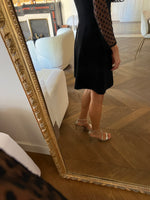 Charger l'image dans la galerie, Sandro - Robe noire manches plumetis
