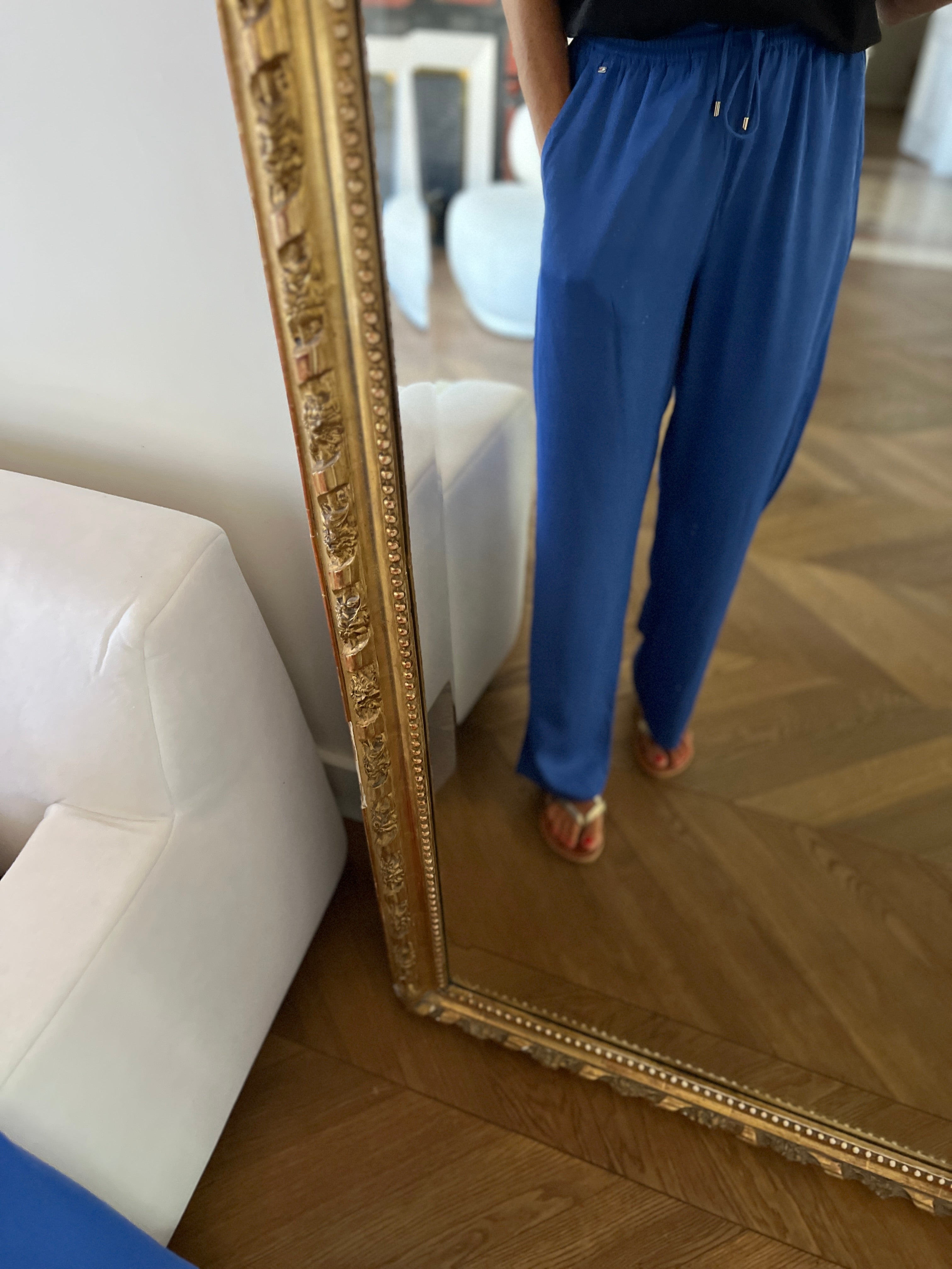 Pantalon Tommy Hilfiger bleu électrique