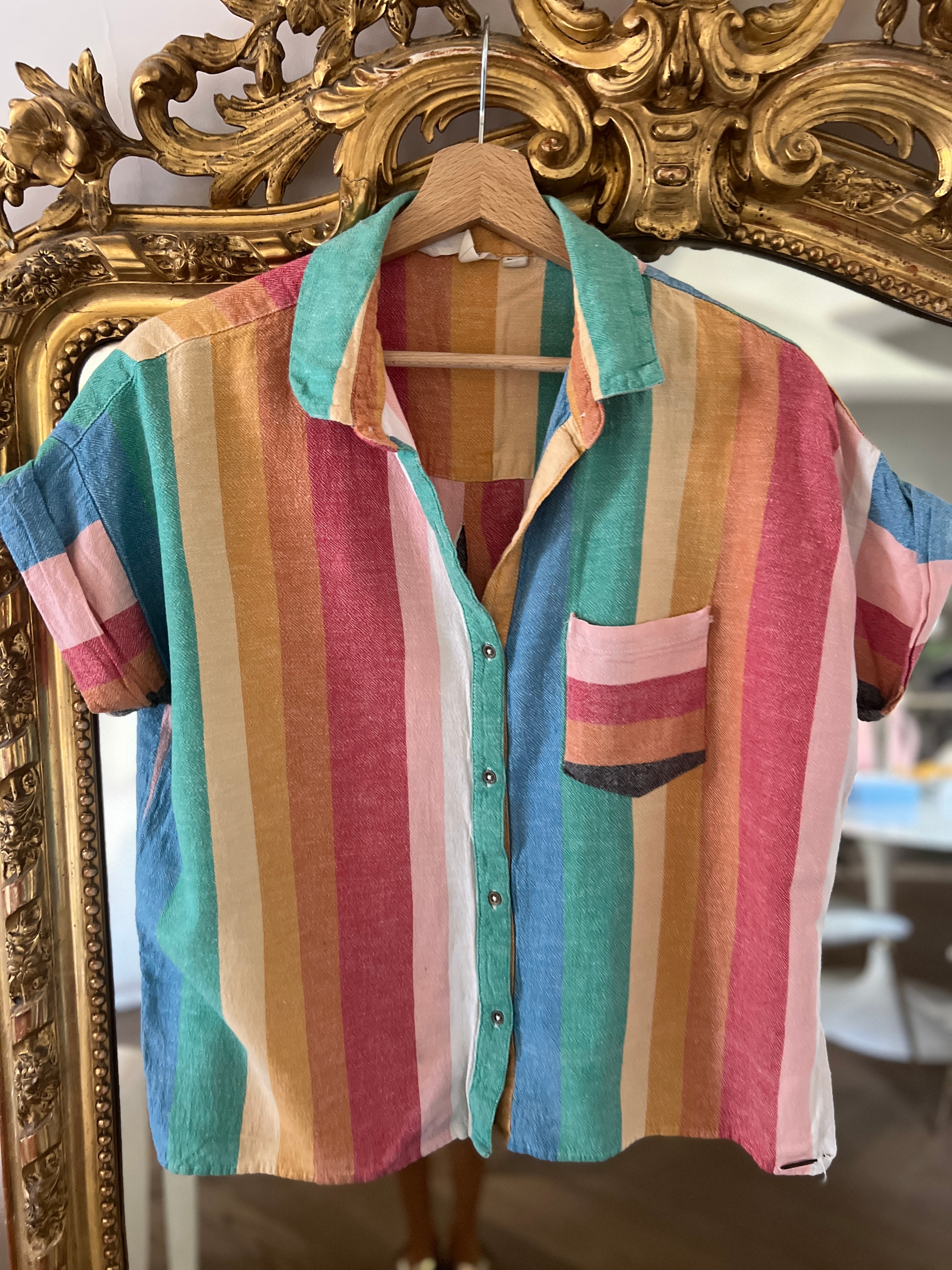 Chemise Billabong à rayures colorée