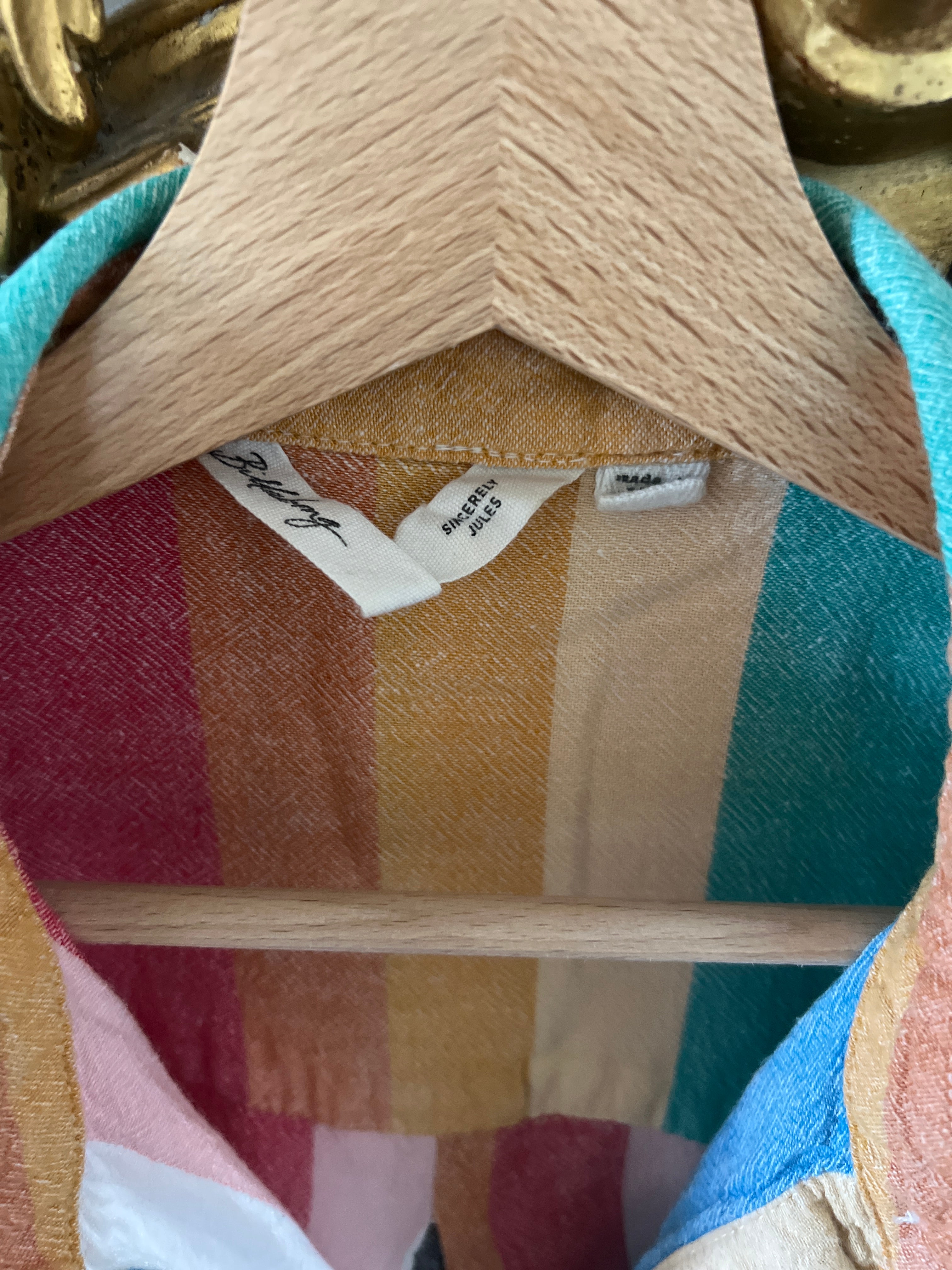 Chemise Billabong à rayures colorée