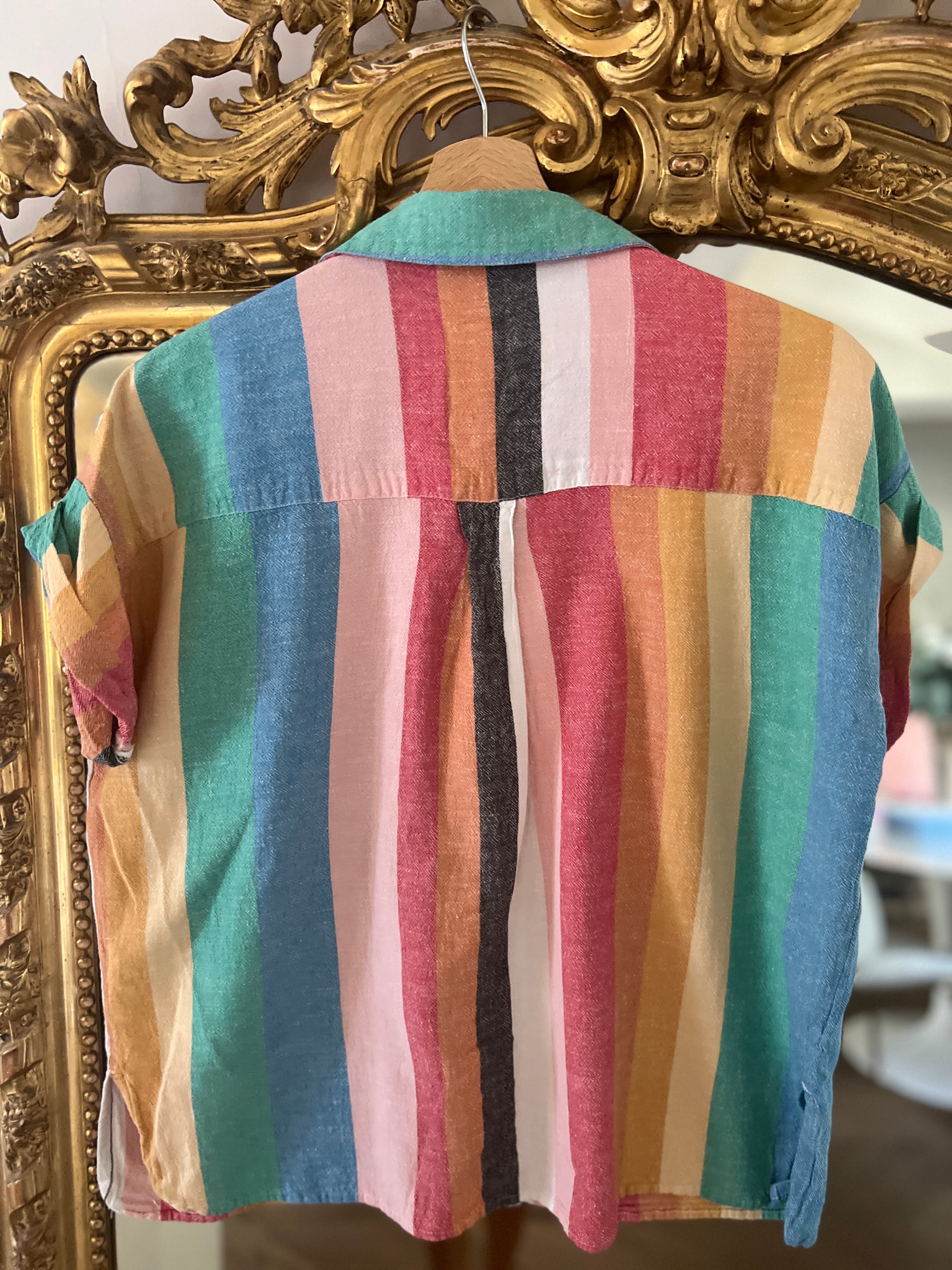 Chemise Billabong à rayures colorée
