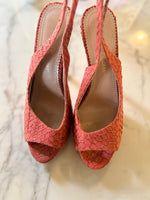 Charger l'image dans la galerie, Noémie Lenoir Escarpins Jean Michel Cazabat corail
