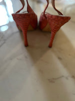 Charger l'image dans la galerie, Noémie Lenoir Escarpins Jean Michel Cazabat corail
