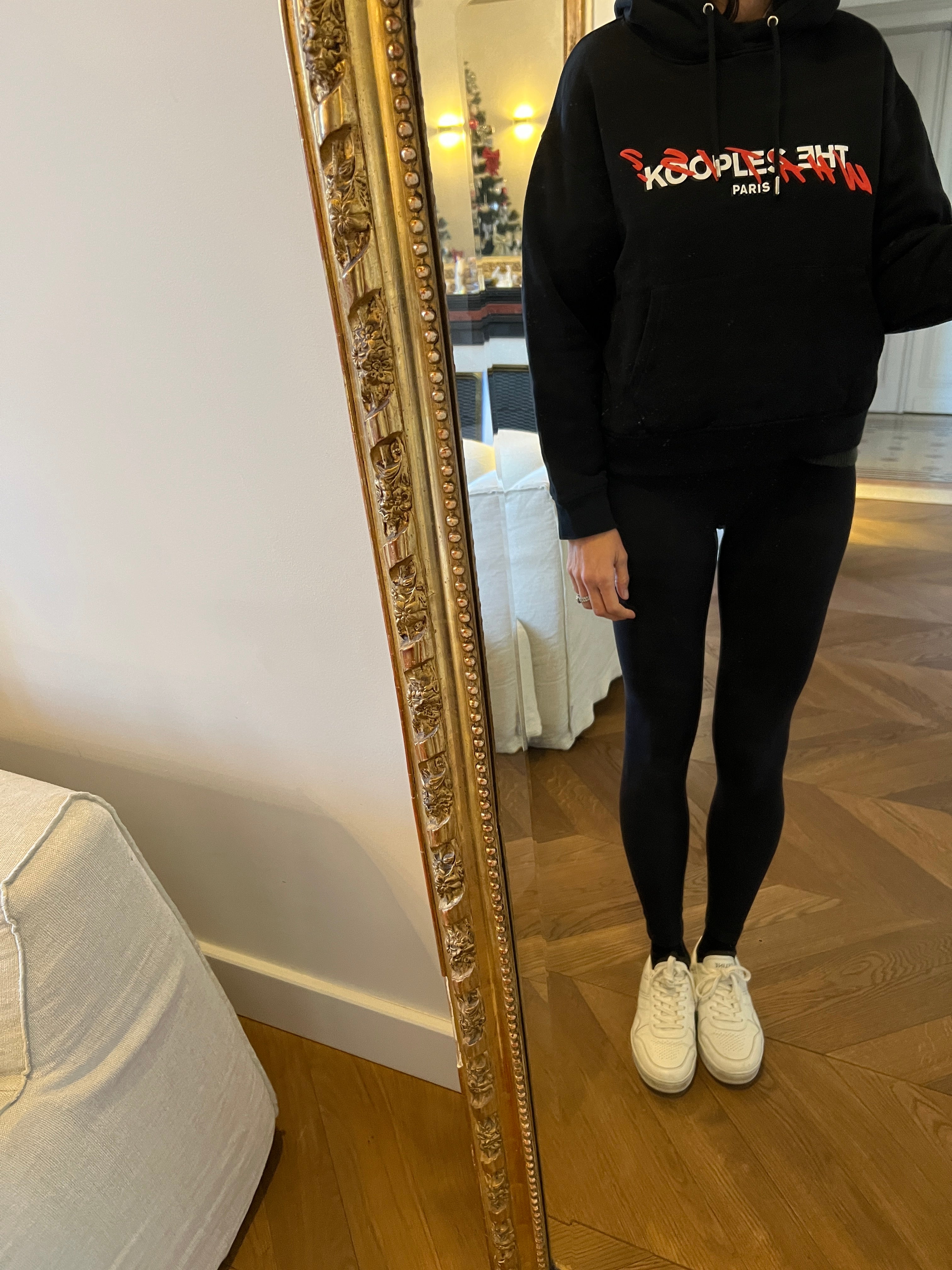 Ariane Brodier Sweat à capuche The Kooples What Is noir