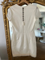 Charger l'image dans la galerie, Robe ecrue Mango à diamants
