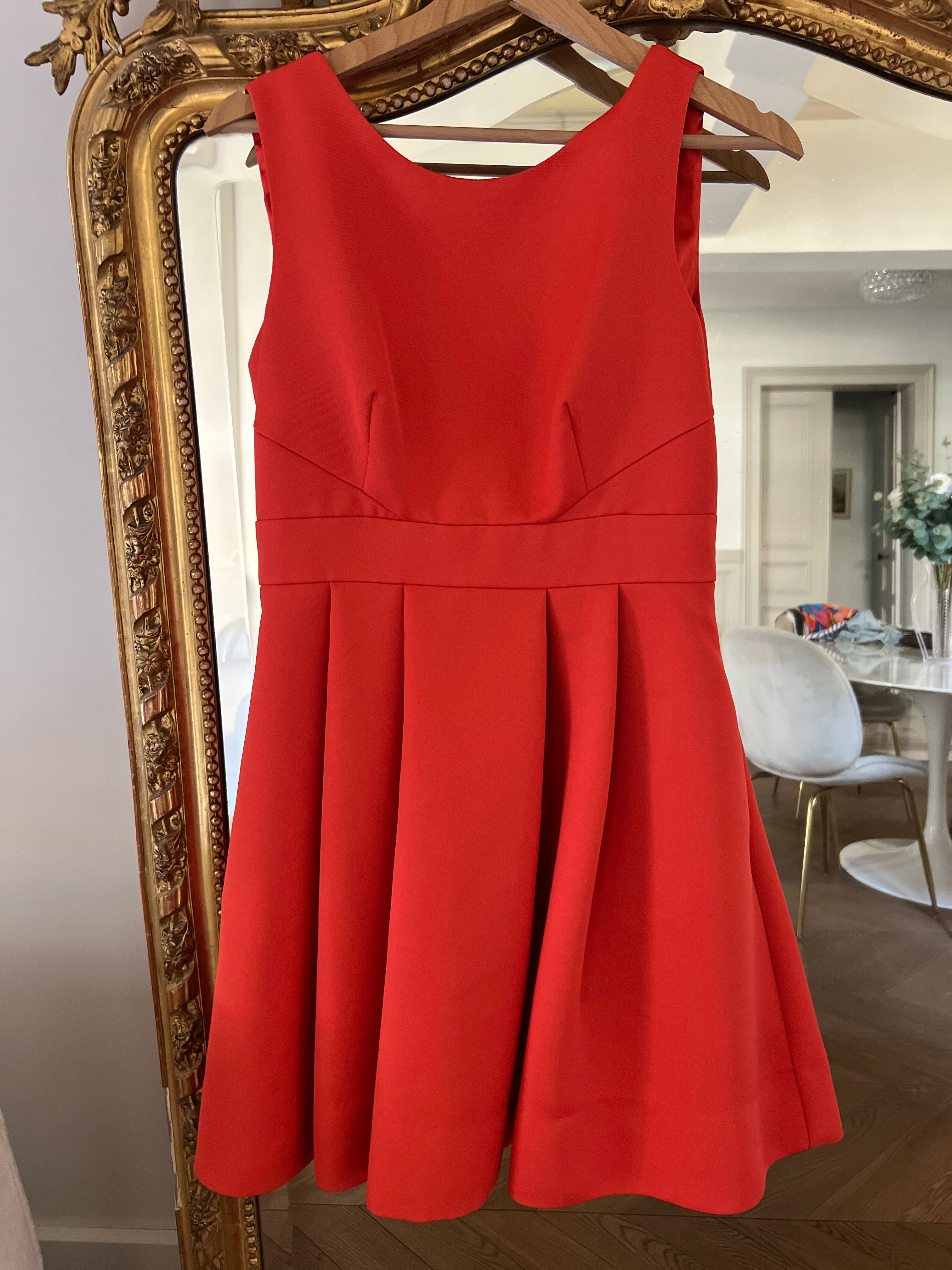 Robe rouge Sinequanone noeud
