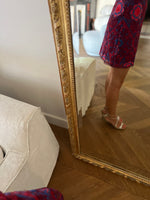 Charger l&#39;image dans la galerie, Jupe Sandro en dentelle rouge et bleue
