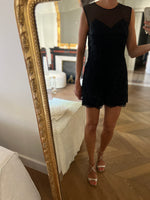 Charger l'image dans la galerie, Combishort Sandro en dentelle noire
