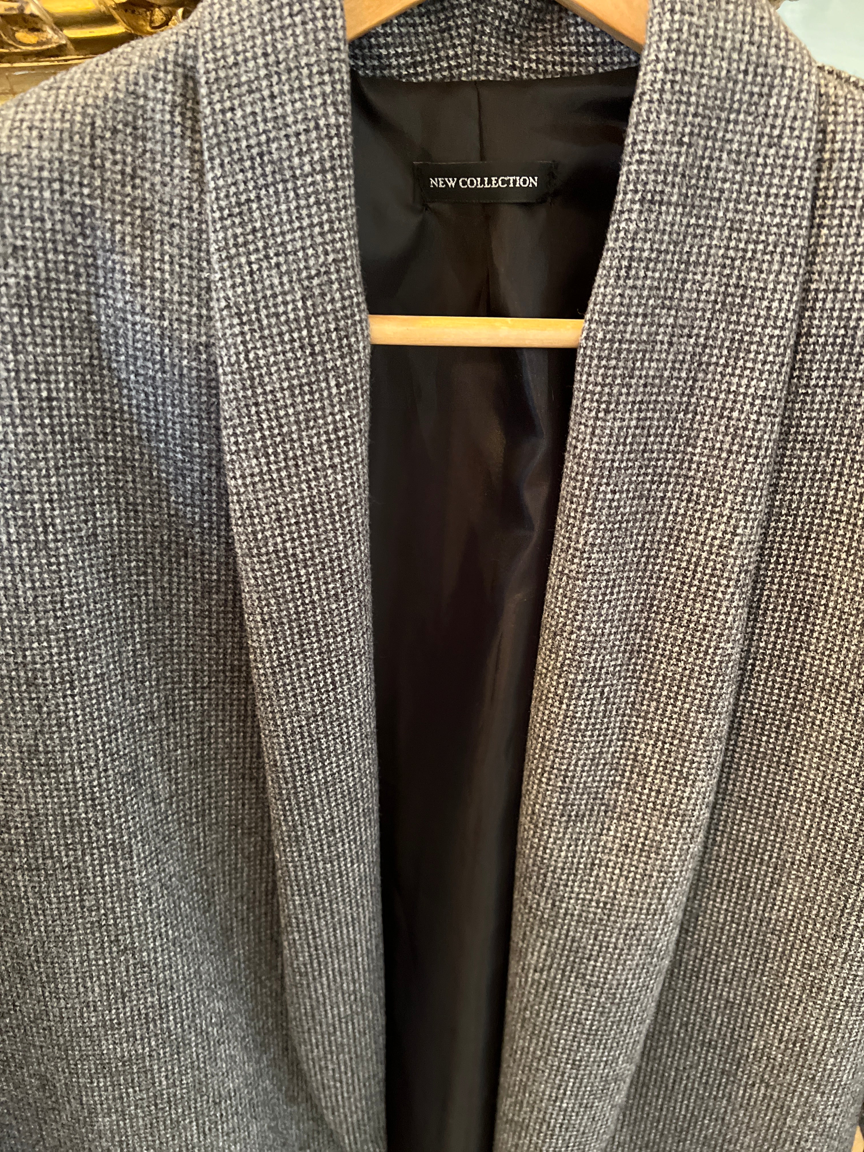 Blazer gris chiné New Collection Oversize