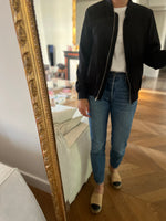 Charger l&#39;image dans la galerie, Anne Charlotte Veste bombers New Look fluide noire
