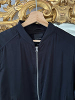 Charger l&#39;image dans la galerie, Anne Charlotte Veste bombers New Look fluide noire
