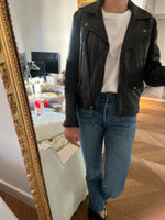 Charger l&#39;image dans la galerie, Anne Charlotte Perfecto en cuir Eleven Paris
