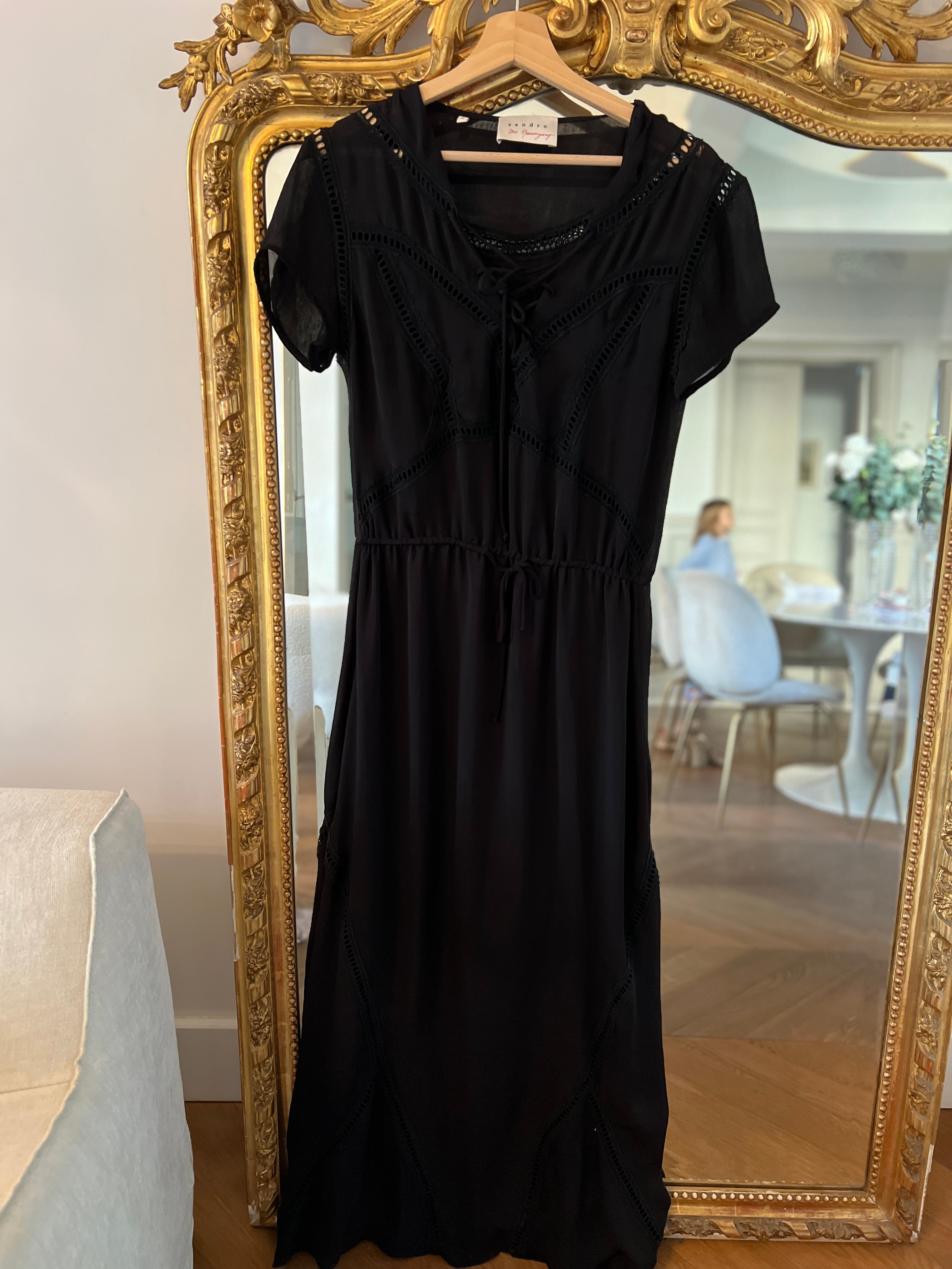 Anne Charlotte Robe longue Sandro Dree Hemingway