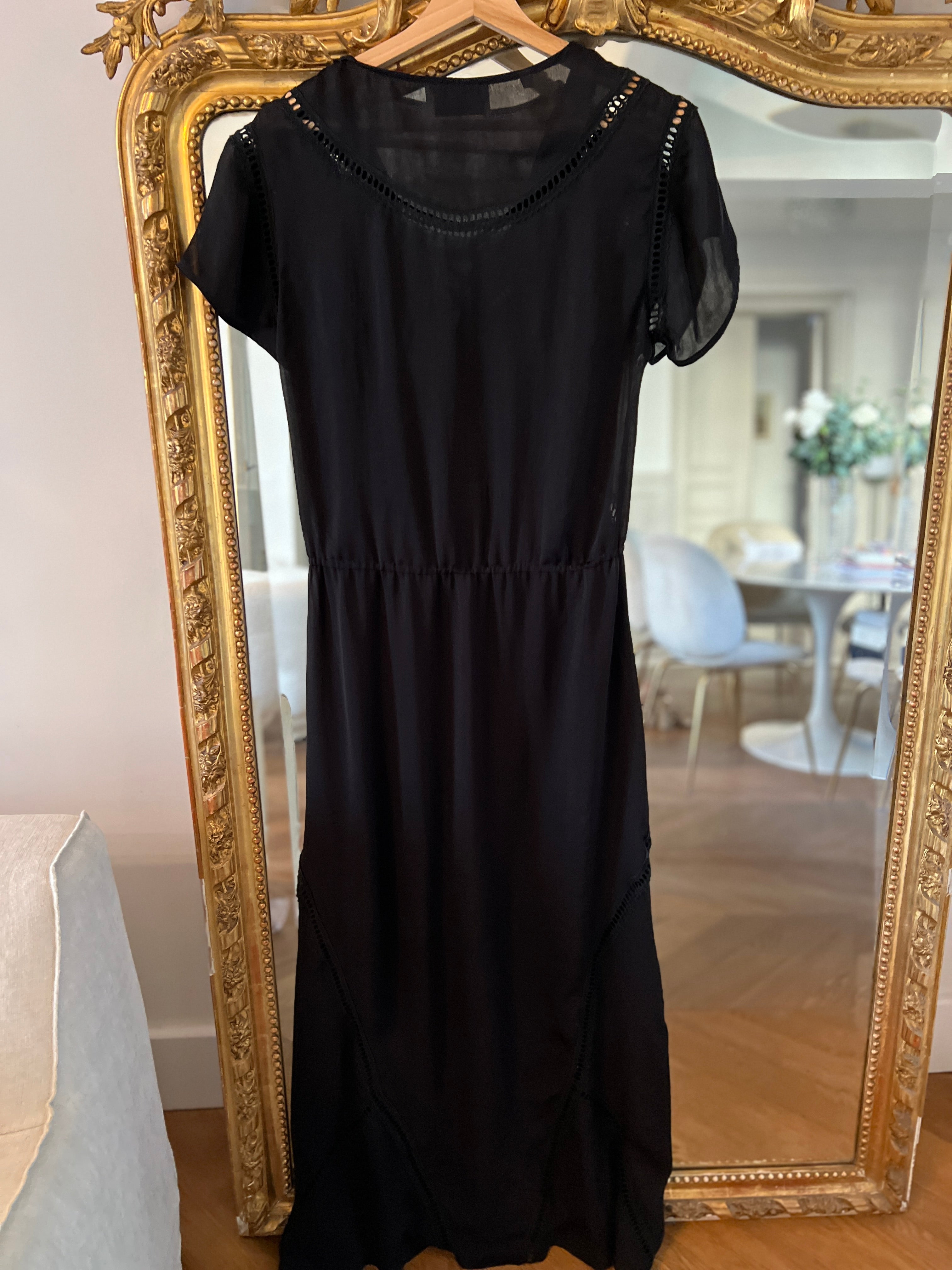 Anne Charlotte Robe longue Sandro Dree Hemingway