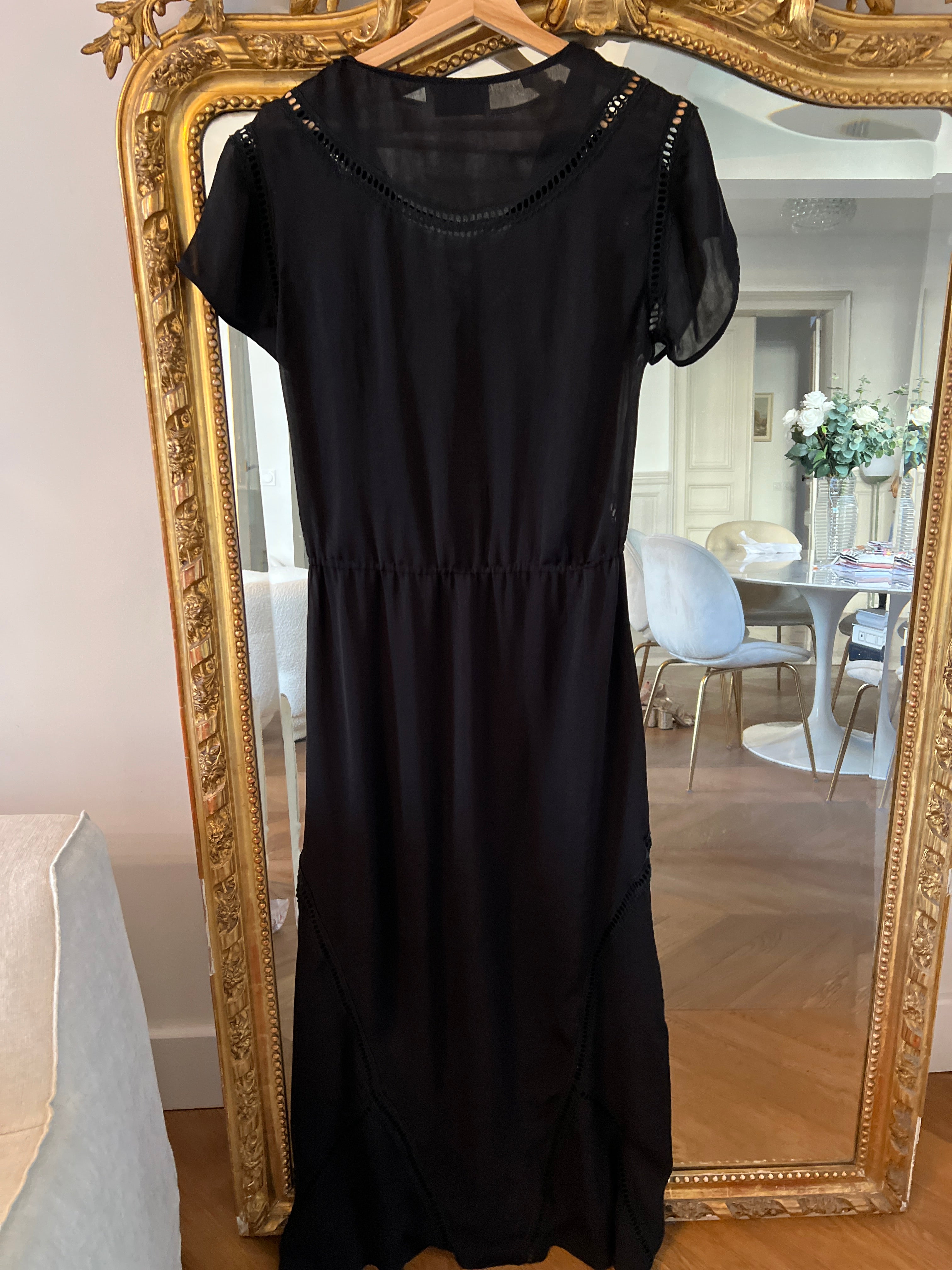 Anne Charlotte Robe longue Sandro Dree Hemingway