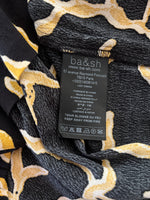 Charger l'image dans la galerie, Robe Ba&amp;sh noire motifs jaunes
