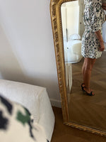 Charger l'image dans la galerie, Robe Zara ecrue motifs verts
