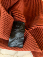 Charger l&#39;image dans la galerie, Ba&amp;sh- Pull terracotta à lacets
