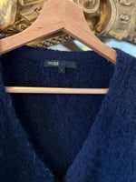 Charger l&#39;image dans la galerie, Maje-Gilet bleu marine col V
