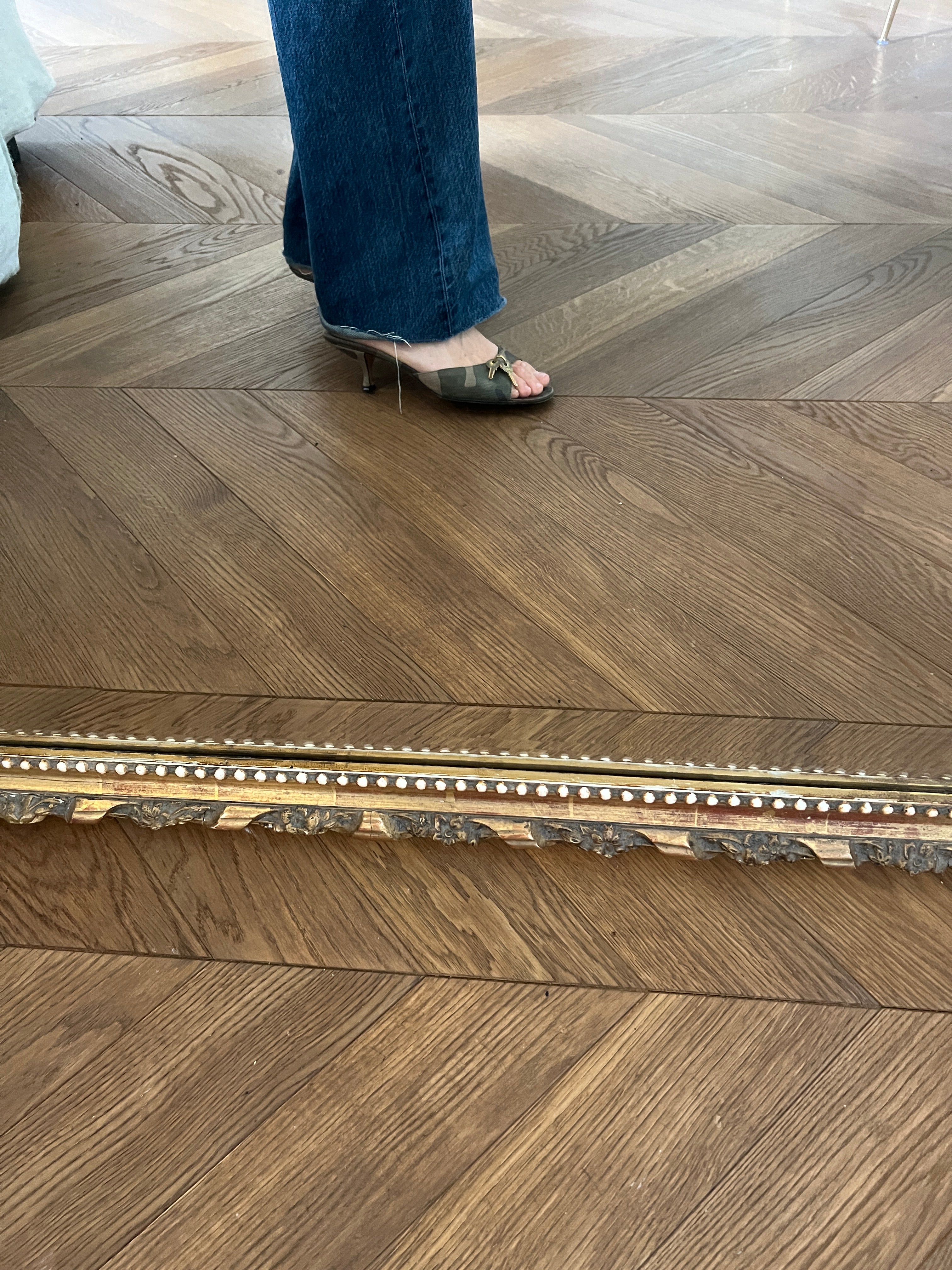 Mules Christian Dior militaire