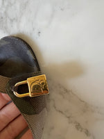 Charger l&#39;image dans la galerie, Mules Christian Dior militaire
