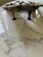 Charger l&#39;image dans la galerie, Mules Christian Dior militaire
