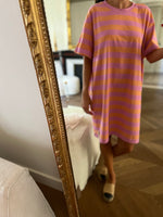 Charger l&#39;image dans la galerie, Robe t-shirt Des Petits Hauts à rayures
