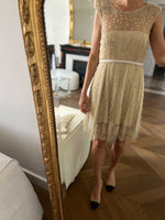 Charger l&#39;image dans la galerie, Robe dorée Caroline Bouvier
